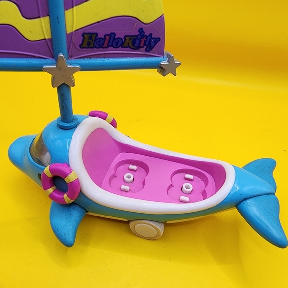 2002 Hello Kitty Dream World Dolphin Yacht Sanrio - Picture 4 of 6